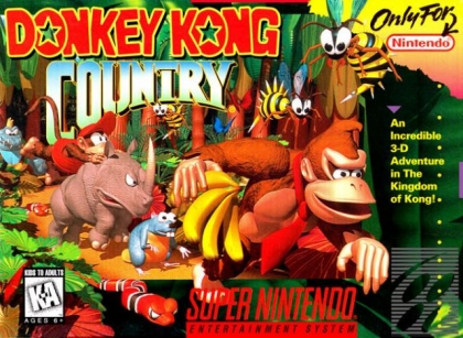 Donkey Kong Country Boxart